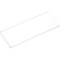 Plymor Clear Acrylic Folder-Style Sign Display Holder / Protector, 6.5" W x 2.25" H
